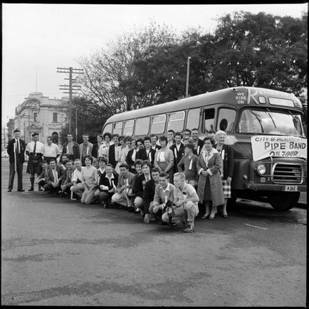 "City Pipe Band Leaves For Championships C Grade"