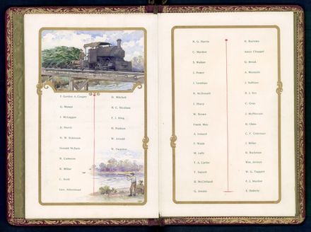 Illuminated Address to James Hallam