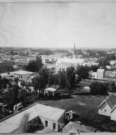 View of Palmerston North - Behind Broadway Avenue