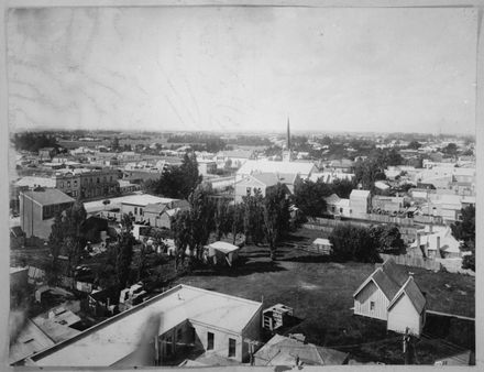 View of Palmerston North - Behind Broadway Avenue