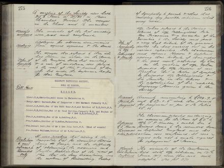 Manawatu Patriotic Society Minute Book (1916-1917) 139
