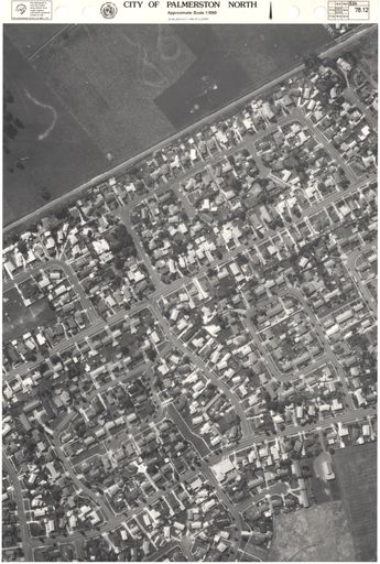 Aerial Map, 1986 - 78-12