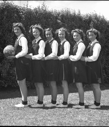 Palmerston North Technical High School 'C' Basketball team