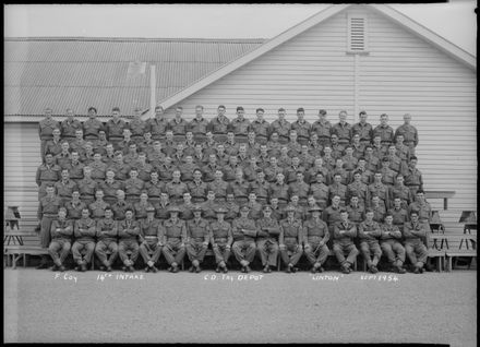 F Company, 14th Intake, Central District Training Depot, Linton - Resource cover image