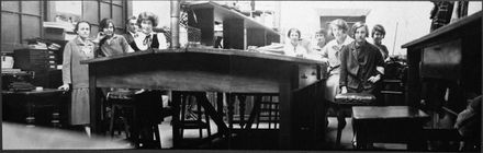 Office staff of C.M. Ross Ltd