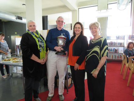 Book launch: 'Racing the Boys' at the Palmerston North City Library