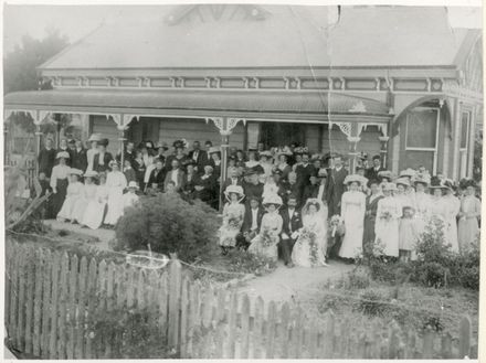 Wedding of Mr and Mrs Rowly Pearson