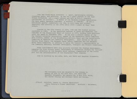 Memorial Book Register