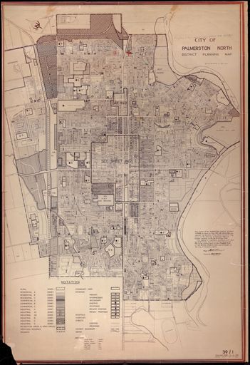 City of Palmerston North District Planning Map