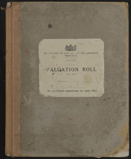 Valuation Roll, Taonui Riding - Resource cover image