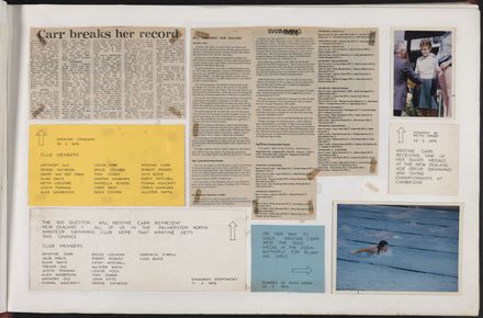 PN Amateur Swimming Club archive book