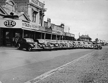 A T C Taxis Ltd fleet and premises, Main Street