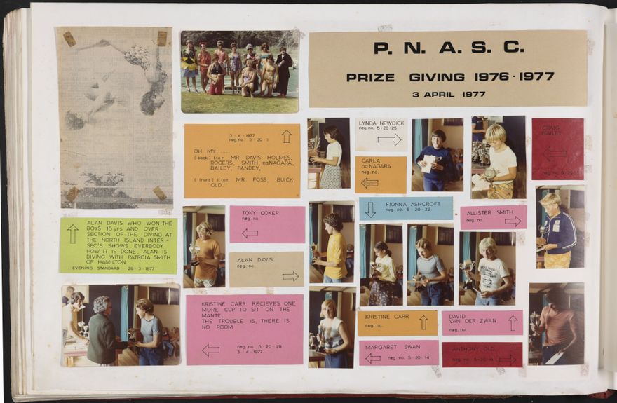 PN Amateur Swimming Club archive book