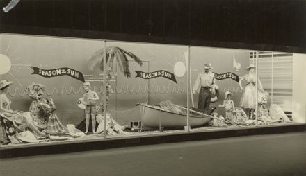 Premier Department Company display window