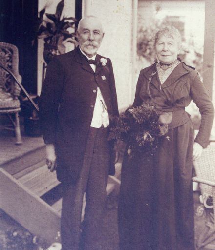 Major Frank Garner and wife Elizabeth