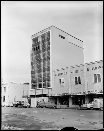 "Exterior Almost Completed" Barraud & Abraham's New Building
