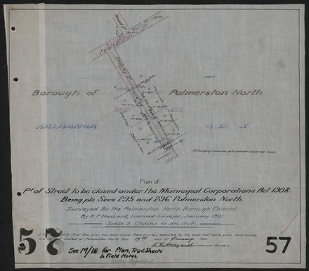 Survey Plans (subdivisions) 1902 - 1939