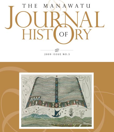 The Manawatu Journal of History: Issue 5