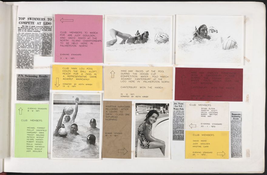 PN Amateur Swimming Club archive book