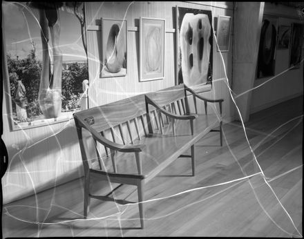 "Fine Seat Presented to Art Society" Donation from Miss D. Fitzherbert