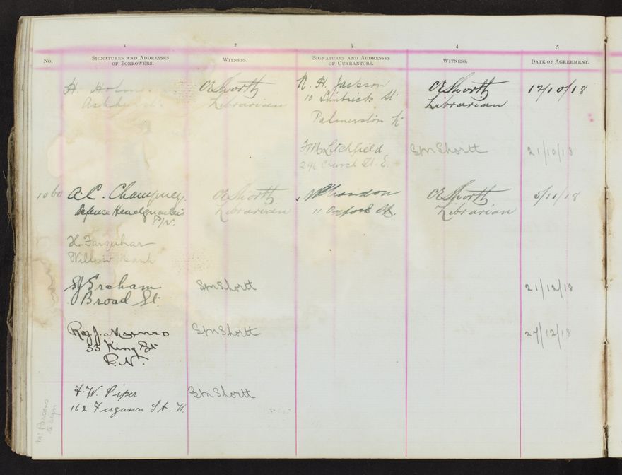 Register of Subscribers [Library] - 69