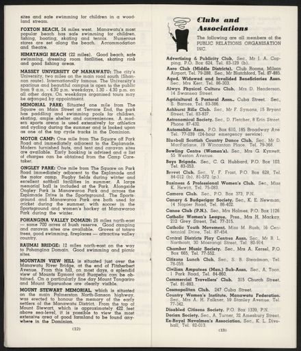 Visitors Guide Palmerston North: July-September 1966 - 9