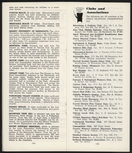 Visitors Guide Palmerston North: July-September 1966 - 9