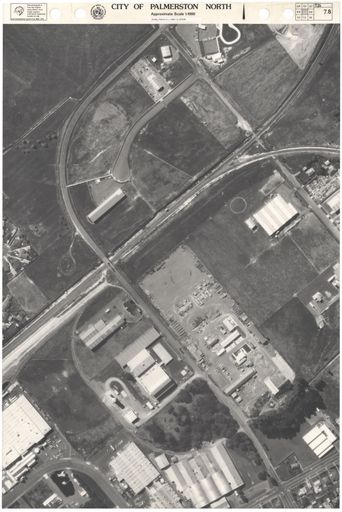 Aerial Map, 1986 - 7-8