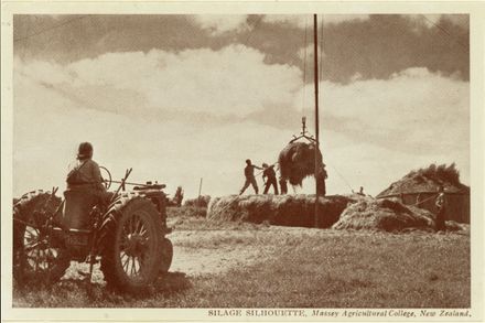 Making Silage, Massey Agricultural College - Resource cover image