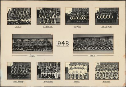Palmerston North Technical School Photographs, 1948