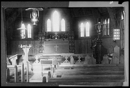 Interior of Anglican Church, Ashhurst