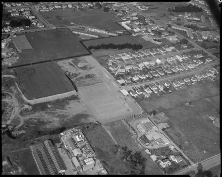 Argosy Aerial - Puriri Terrace basketball court prior to development