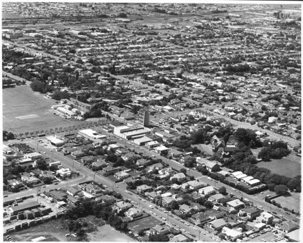 Aerial view of the Lion Brewery