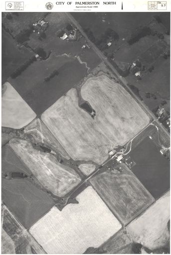 Aerial Map, 1986 - 9-7