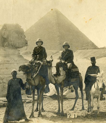 Norman Hassell and Pony Johnston, Cheops, Egypt