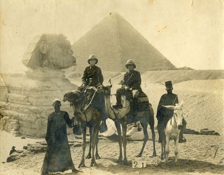 Norman Hassell and Pony Johnston, Cheops, Egypt