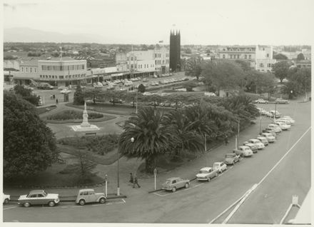 View of The Square from the new Public Library