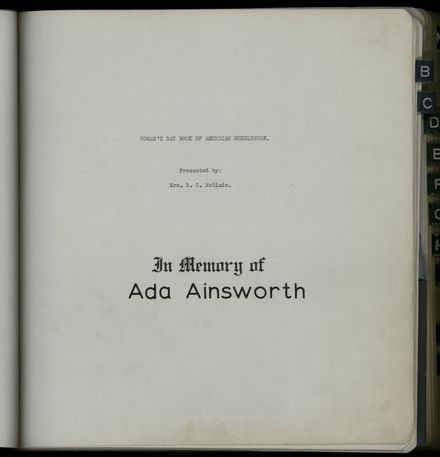 Memorial Book Register