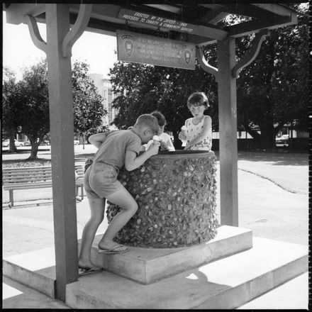 Children visit Wishing Well in The Square - Resource cover image