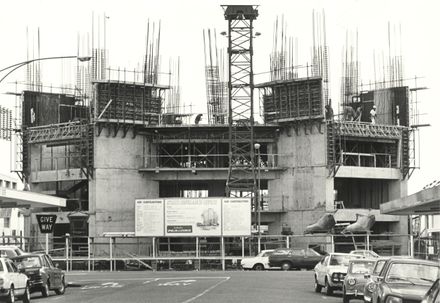 Construction of State Insurance Office, Rangitikei Street