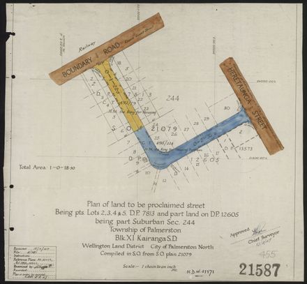 Survey Plans (subdivisions) 1938 - 1951