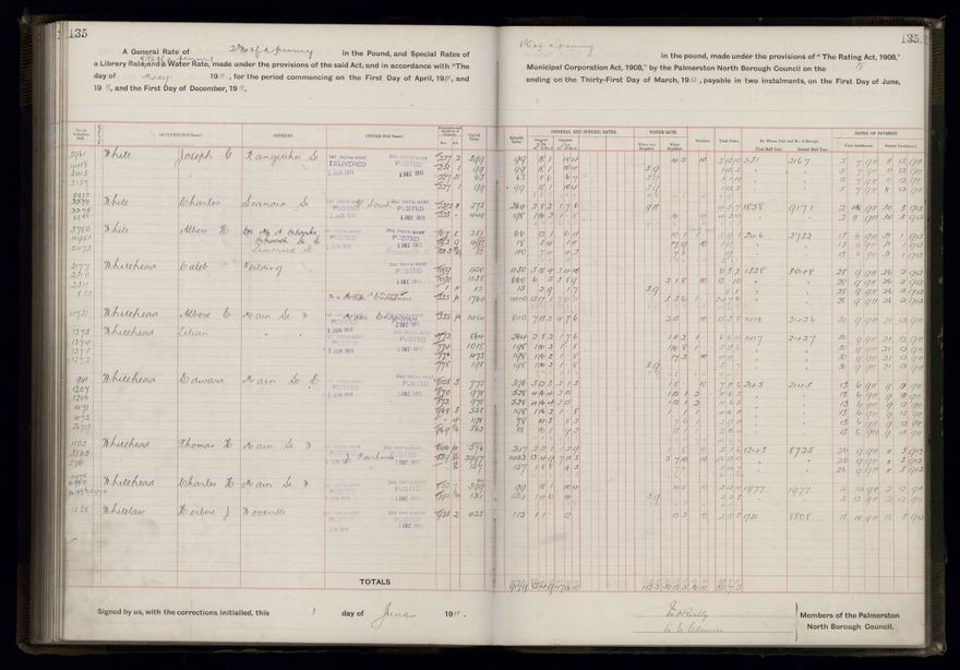 Rate book, 1911-1912 - 2021Pa_PNCC2-23-2-V19_034000-0138