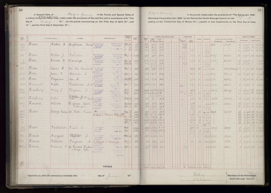 Rate book, 1911-1912 - 2021Pa_PNCC2-23-2-V19_034000-0059