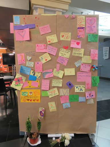 Christchurch terror attack memorial messages - 6