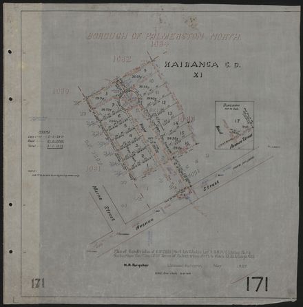 Survey Plans (subdivisions) 1902 - 1939