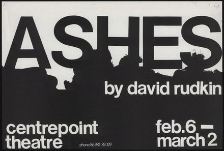 Ashes - Centrepoint Theatre poster