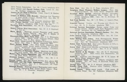 Palmerston North Diary: October 1958 12