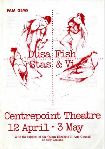 Dusa, Fish, Stas & Vi - Centrepoint Theatre flyer