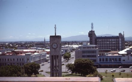 City Panorama Taken from the Square, Facing Nor' East Down Main Street