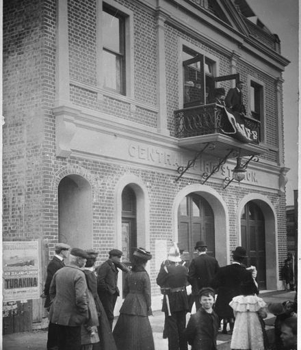 Opening of the Fire Station, Cuba Street